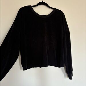 Aerie terry cloth crewneck